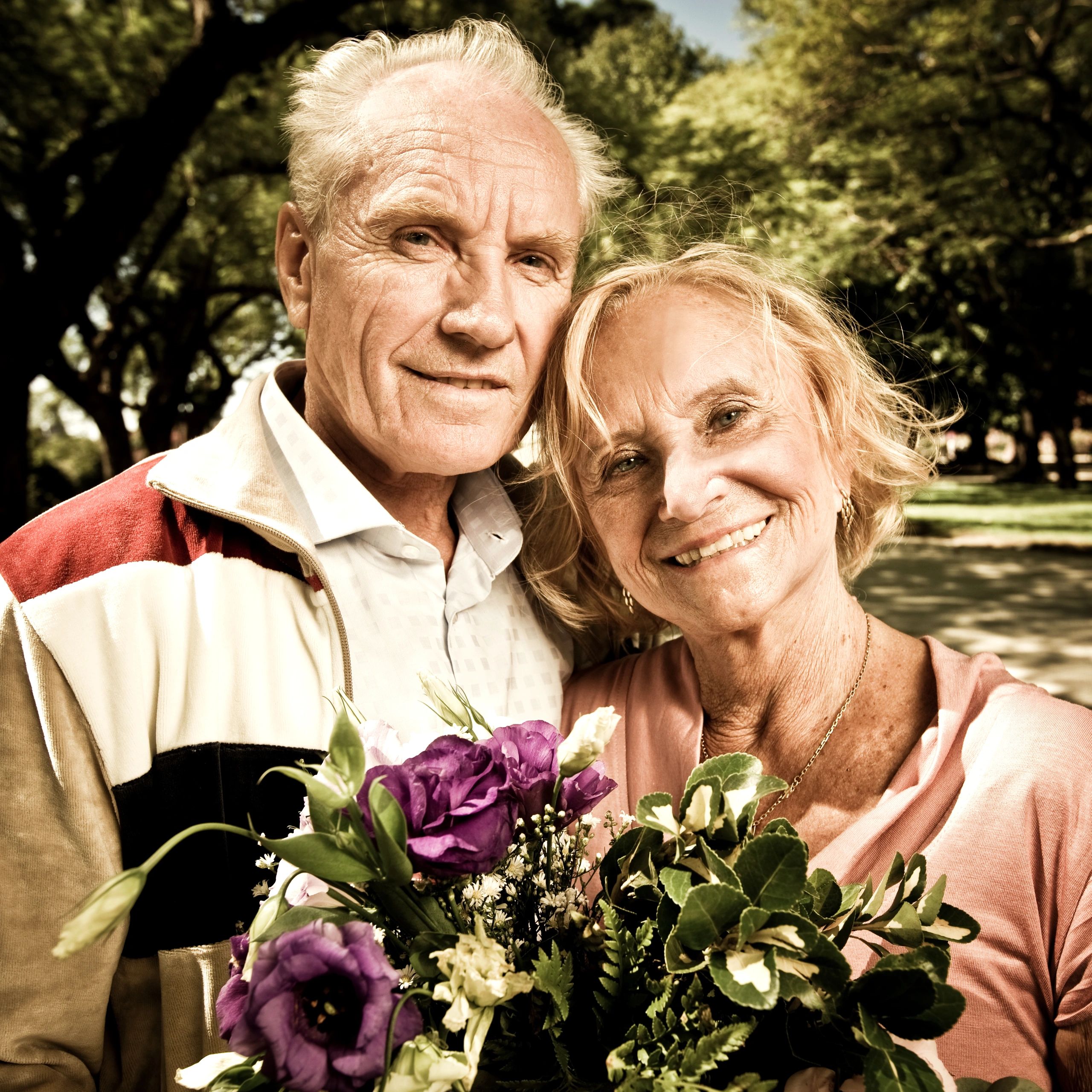 Smiling client testimonial portrait